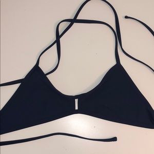 Navy Blue Vent Jolyn Top